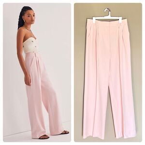 NWT Favorite Daughter The Favorite Pant in Pink